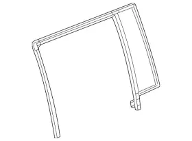 85170136 Gm Genuine F S Weatherstrip
