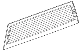 85541360 Gm Genuine Back Glass
