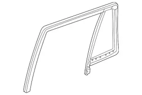86282148 Gm Genuine Weatherstrip