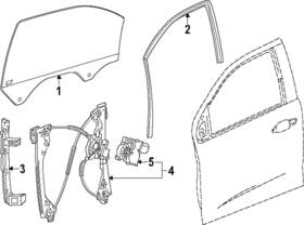 Gm 87839769 Genuine Door Glass