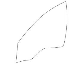 Gm 92247729 Genuine Driver Side Front Door Window