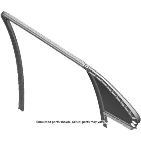 95381082 Gm Genuine Side Door Window Weatherstrip