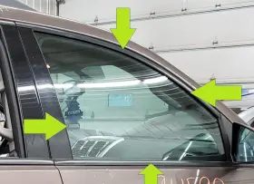 Dd11267 Gmc 07-14 Acadia Front Passenger Right Side Door Glass Window Dd11267 Gmc 07-14 Acadia Front Passenger Right Side Door Glass Window