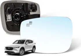 Grterokky 717352641446 Driver Side Mirror Glass With Heated Blind Spot Left Grterokky 717352641446 Driver Side Mirror Glass With Heated Blind Spot Left