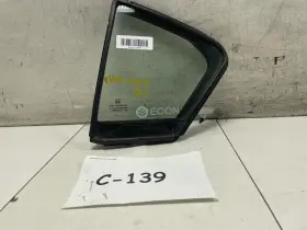 279.ho1d12 Honda 2012 Civic Rear Left Driver Side Door Corner Window Glass Oem