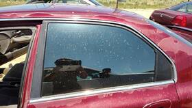 Honda 4566386 1994-1997 Accord Driver Left Rear Side Window Door Glass Oem Back