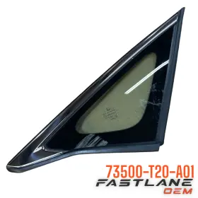 73500-t20-a01 Honda 2022-2023 Civic Right Quarter Glass Oem