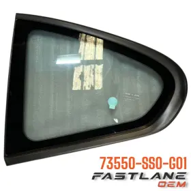 73550-ss0-g01 Honda 1992-1996 Prelude Glass Assy Lh Quarter New Oem