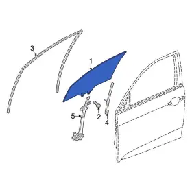 73350t20a02 Honda Oe For Civic 2022-2024 Front Left Door Glass 73350t20a02 Honda Oe For Civic 2022-2024 Front Left Door Glass