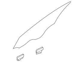 82420-b1010 Hyundai Genuine Door Glass