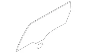 83420s8010 Hyundai Genuine Oem Palisade 20-22 Rear Right Passenger Door Glass