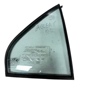 8357125010 Hyundai 2001 Accent Sedan Oem Right Passenger Side Rear Door Vent Window Glass 8357125010 Hyundai 2001 Accent Sedan Oem Right Passenger Side Rear Door Vent Window Glass