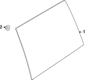 87810-r6000 Hyundai Genuine Quarter Glass 87810-r6000 Hyundai Genuine Quarter Glass