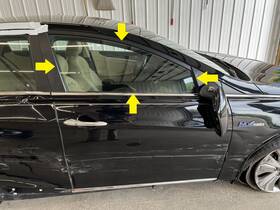 Hyundai Fd24681gt 11-15 Sonata Passenger Right Front Door Glass Window Only