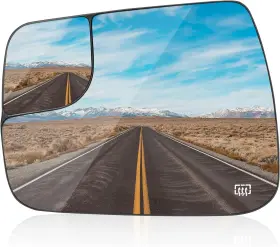 Bssm0075bu Ilonpa Left Driver Side Mirror Glass Replacement Compatible With
