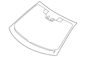 T4k20608 Jaguar Genuine Windshield T4k20608 Jaguar Genuine Windshield