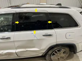11818yp Jeep 11-22 Grand Cherokee Driver Left Rear Side Door Glass Window Only 11818yp Jeep 11-22 Grand Cherokee Driver Left Rear Side Door Glass Window Only