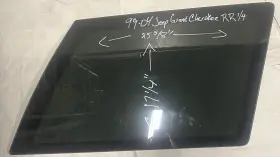 284-05555br Jeep 1999 - 2004 Grand Cherokee Passenger Rear Quarter Glass/window Left 284-05555br Jeep 1999 - 2004 Grand Cherokee Passenger Rear Quarter Glass/window Left