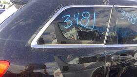 Jeep 284-06222br Passenger Quarter Glass Chrome Moulding Fits 16-19 Grand Cherokee 683282
