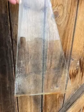As2-2612 Jeep Oem Herculite Wing Glass Willys Wagon 47 48 49 50 51 52 54 56 58 59 60