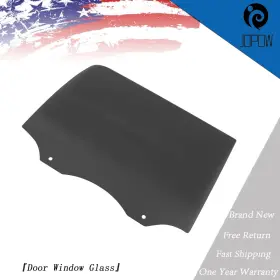 Jp177702w Jopow For Ford F-series 2017-2022 Black Right Rear Door Window Glass Replacement Jp177702w Jopow For Ford F-series 2017-2022 Black Right Rear Door Window Glass Replacement