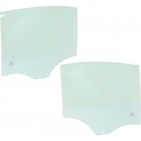 Karparts360 196255118697 For Bmw 335d Door Window Glass 2009-2011 Driver And Passenger Pair Rear 4-door