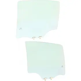 Karparts360 197301716522 For Pontiac G5 Door Window Glass 2007 2008 2009 Rear Driver And Passenger Pair/set
