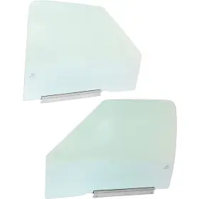 Karparts360 611851390556 For Oldsmobile Bravada Door Window Glass 1996-2001 Driver And Passenger Pair Front