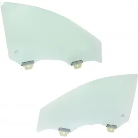 Karparts360 611851390976 For Chevy Impala Door Window Glass 2014-2018 Driver And Passenger Pair Front