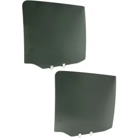 Karparts360 611851393564 For Nissan Titan Door Window Glass 2004-2015 Driver And Passenger Pair Rear 4-door