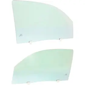 Karparts360 611851393786 For Toyota Tacoma Door Window Glass 2005-2014 Driver And Passenger Pair Front