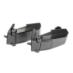 Karparts360 Alx-pau-rb-924-554-cl360a50 For Jeep Liberty 2008-2012 Liftgate Glass Hinge Aluminum Black 4.5 Inches Length