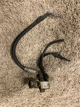 37180-a9500 Kia 2015-2021 Sedona Battery Ground Cable Negative Terminal 1x12mm Bolt 37180-a9500 Kia 2015-2021 Sedona Battery Ground Cable Negative Terminal 1x12mm Bolt