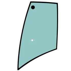 2059608 Komatsu Cabin Glass