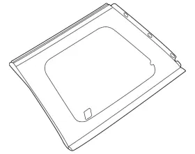 532123603 Land-rover Genuine Quarter Glass 532123603 Land-rover Genuine Quarter Glass
