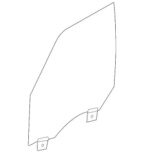 Lr053167 Land-rover Genuine Door Glass Lr053167 Land-rover Genuine Door Glass