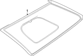 Lr167885 Land-rover Genuine Quarter Glass Lr167885 Land-rover Genuine Quarter Glass
