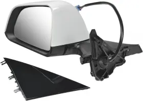 1594111-00-c Lapvier 1594111 White Left Driver Side Mirror With Anti-glare 1594111-00-c Lapvier 1594111 White Left Driver Side Mirror With Anti-glare