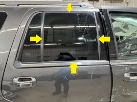 7l1z7825712b Lincoln 07-17 Navigator Passenger Right Rear Side Door Glass Window Only 7l1z7825712b Lincoln 07-17 Navigator Passenger Right Rear Side Door Glass Window Only