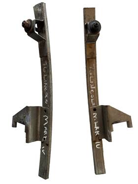 Lincoln D3sb-14527-aa 34823 1973 - 1979 Continental Mark Iv Window Dash Guide Track Pair
