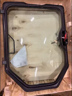 7109665 Luft Meister For Bobcat Skid Steer Loaded Door With Wiper Glass T180 T190 T200 T250 T300 T320 Us