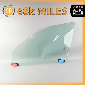 83744400 Maserati 03-13 Quattroporte M139 Front Left Side Door Window Glass Oem 68k
