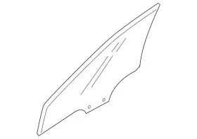 Bbm5-59-511b Mazda Genuine Door Glass