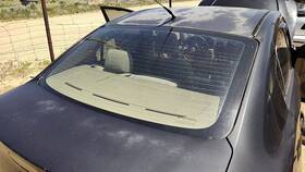 Mazda Bn8v63930b 2004-2009 3 Back Glass Rear Window Oem Sedan