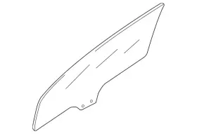 Df71-59-511b Mazda Genuine Door Glass Df71-59-511b Mazda Genuine Door Glass