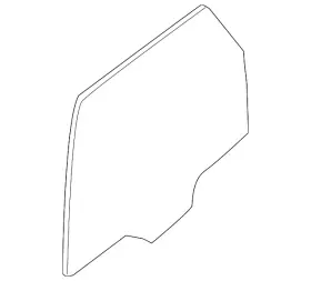 Zzcc-72-501 Mazda Genuine Door Glass Zzcc-72-501 Mazda Genuine Door Glass