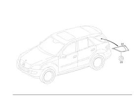 164-670-02-11 Mercedes-benz Genuine Side Window