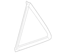 164-730-26-55 Mercedes-benz Genuine Window