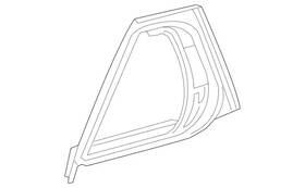 Mercedes-benz 213-730-03-55 Genuine Mercedes-benz Window Fixed