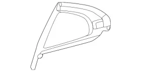 214-730-09-00 Mercedes-benz Genuine Fixed Glass 214-730-09-00 Mercedes-benz Genuine Fixed Glass